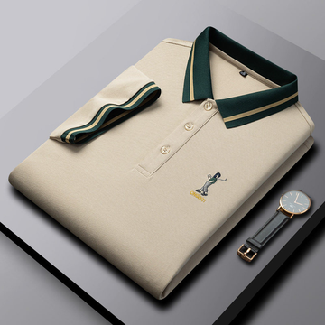 Elite Swing Emblem Polo T-Shirt - Combraided