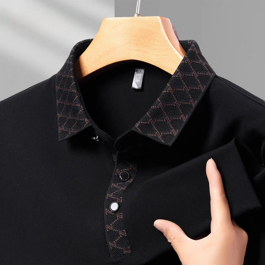 Monogram Crest Luxe Polo T-Shirt