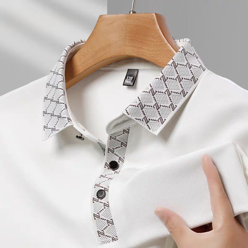 Monogram Crest Luxe Polo T-Shirt