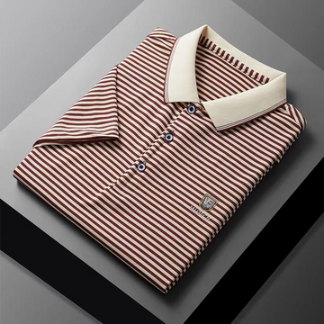Polo T-Shirt with Contrast Collar - Combraided 