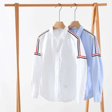 Opulent Stripe Luxe Shirt - Combraided 