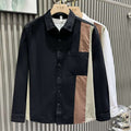 Velour Segment Classic Shirt - Combraided 
