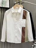 Velour Segment Classic Shirt - Combraided 