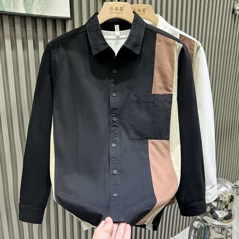 Velour Segment Classic Shirt - Combraided 
